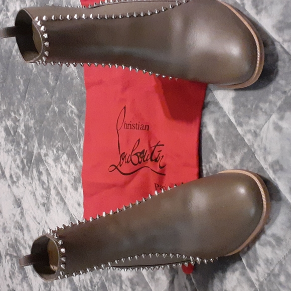Christian LOUBOUTIN Spike BOOTIES - Picture 2 of 4